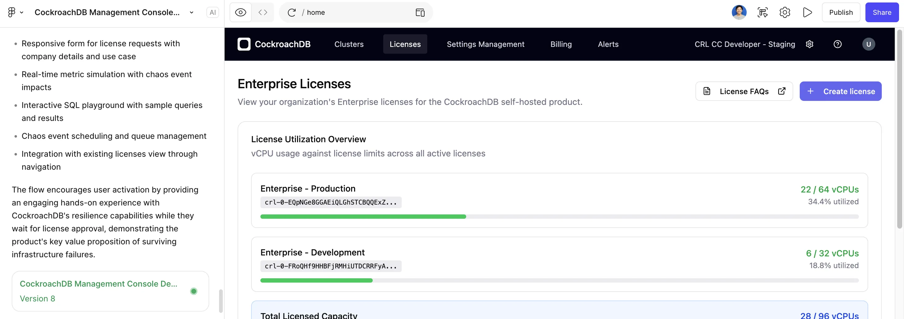Activation flow approach